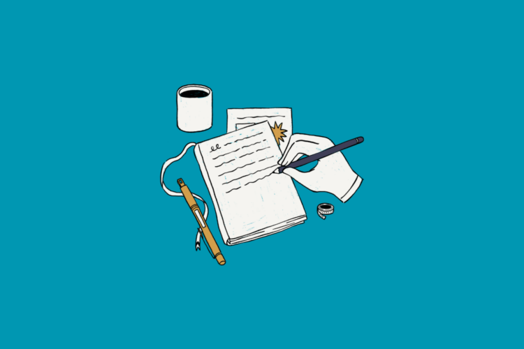 Writing. Image: Ken McGuire